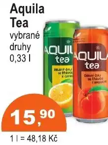 COOP DISKONT Aquila Tea nabídka