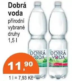 COOP DISKONT Dobrá voda přírodní nabídka