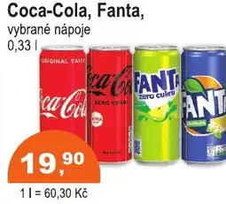 COOP DISKONT Coca-Cola, Fanta nabídka