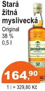COOP DISKONT Stará žitná myslivecká Original 38 % nabídka