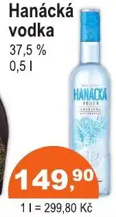 COOP DISKONT Hanácká vodka 37.5% nabídka
