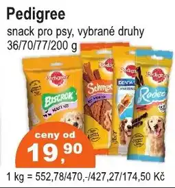 COOP DISKONT Pedigree snack pro psy nabídka