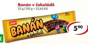 CBA Banán v čokoládě, 25 g nabídka