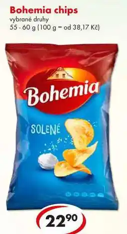 CBA Bohemia chips, 55-60 g nabídka