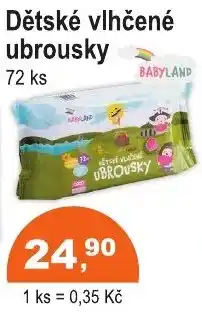 COOP DISKONT Dětské vlhčené ubrousky nabídka