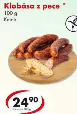 CBA Klobása z pece, 100 g nabídka