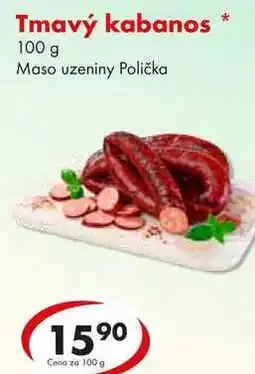 CBA Tmavý kabanos, 100 g nabídka