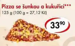 CBA Pizza se šunkou a kukuřicí, 125 g nabídka