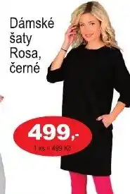 COOP DISKONT Dámské šaty Rosa, černé nabídka