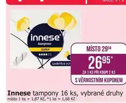 Teta Innese tampony 16 ks, vybrané druhy nabídka