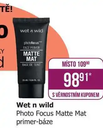 Teta Wet n wild Photo Focus Matte Mat primer-báze nabídka