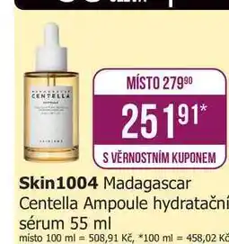Teta Skin 1004 Madagascar Centella Ampoule hydratační sérum 55 ml nabídka