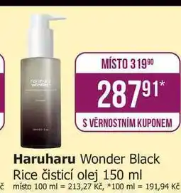 Teta Haruharu Wonder Black Rice čisticí olej 150 ml nabídka