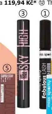 Teta MAYBELLINE NEW YORK Sky High Cosmic Black řasenka nabídka