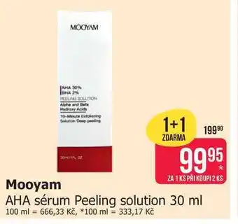 Teta MOOYAM AHA sérum Peeling solution 30 ml nabídka