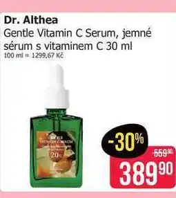 Teta Dr. Althea Gentle Vitamin C Serum, jemné sérum s vitaminem C 30 ml nabídka