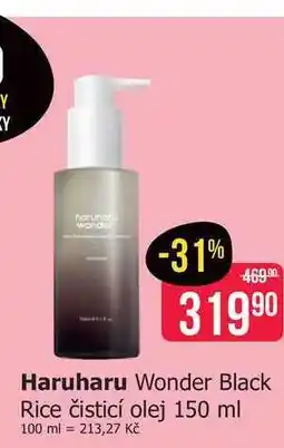 Teta Haruharu Wonder Black Rice čisticí olej 150 ml nabídka