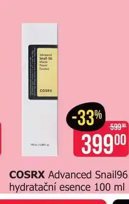 Teta COSRX Advanced Snail96 hydratační esence 100 ml nabídka
