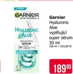 Teta Garnier Hyaluronic Aloe vyplňující super sérum 30 ml nabídka
