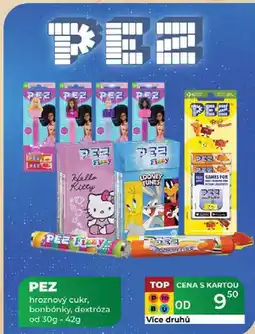 Tamda Foods PEZ hroznový cukr, bonbónky, dextróza od 30g - 42g nabídka