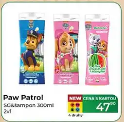 Tamda Foods Paw Patrol SG&šampon 300ml 2v1 nabídka