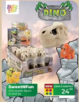 Tamda Foods SweetNFun Dino puzzle figure in skull 5g nabídka
