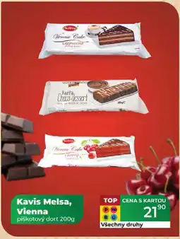 Tamda Foods Kavis Melsa, Vienna piškotový dort 200g nabídka