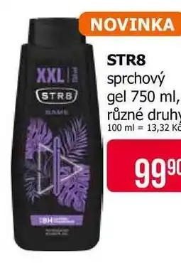 Teta STR8 sprchový gel, vybrané druhy 750ml nabídka