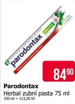Teta Parodontax Herbal zubní pasta 75 ml nabídka