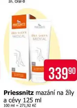 Teta Priessnitz mazání na žíly a cévy 125 ml nabídka