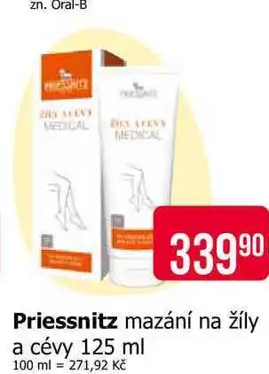 Teta Priessnitz mazání na žíly a cévy 125 ml nabídka