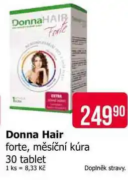 Teta Donna Hair forte, měsíční kúra 30 tablet nabídka