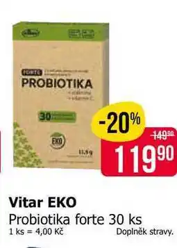 Teta Vitar EKO Probiotika forte 30 ks nabídka
