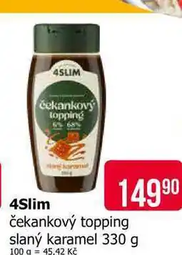 Teta 4Slim čekankový topping slaný karamel 330 g nabídka