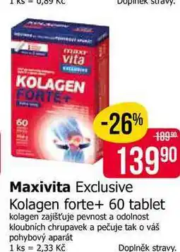 Teta Maxivita Exclusive Kolagen forte+ 60 tablet nabídka