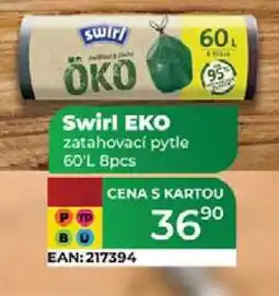 Tamda Foods Swirl EKO zatahovací pytle 60'L 8pcs nabídka