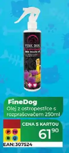 Tamda Foods FineDog Olej z ostropestřce s rozprašovačem 250ml nabídka