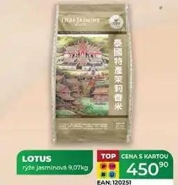 Tamda Foods LOTUS rýže jasmínová 9,07kg nabídka
