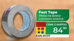 Tamda Foods Fest Tape Páska na opravy 0,05x50m stříbrná nabídka