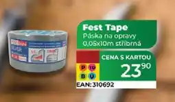 Tamda Foods Fest Tape Páska na opravy 0,05x10m stříbrná nabídka