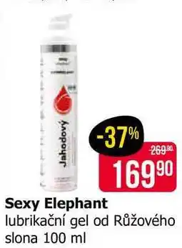 Teta Sexy Elephant lubrikační gel od Růžového slona 100 ml nabídka