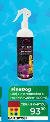 Tamda Foods FineDog Olej z ostropestřce s rozprašovačem 500ml nabídka