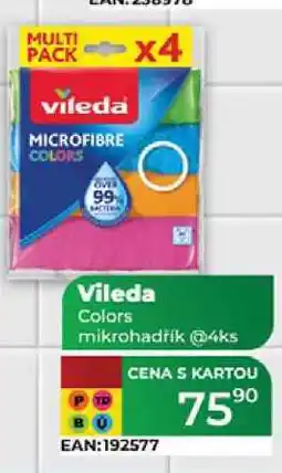 Tamda Foods Vileda Colors mikrohadřík @4ks nabídka
