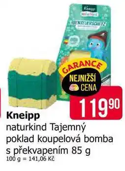 Teta Kneipp naturkind Tajemný poklad koupelová bomba s překvapením 85 g nabídka