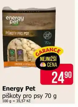 Teta Energy Pet piškoty pro psy 70 g nabídka