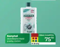 Tamda Foods Sanytol dezinfekční čistič pračky 240ml nabídka