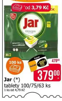 Teta Jar tablety 100/75/63 ks nabídka