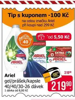 Teta Ariel gel 40 dávek nabídka