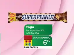 Tamda Foods Togo Superpeanut XXL tyčinka 60g nabídka