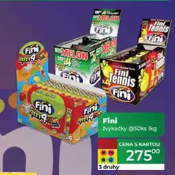 Tamda Foods Fini žvýkačky @50ks 1kg nabídka